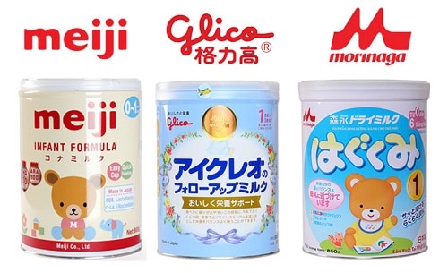 Top sữa Nhật được tin dùng nhất hiện nay